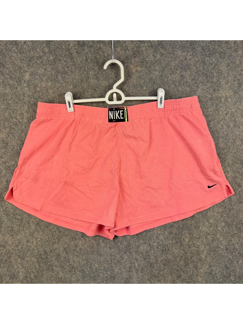 Nike Sportswear Washed Loose Fit Shorts CZ9856-675 Sunset Pulse XXL 3” NWT 765